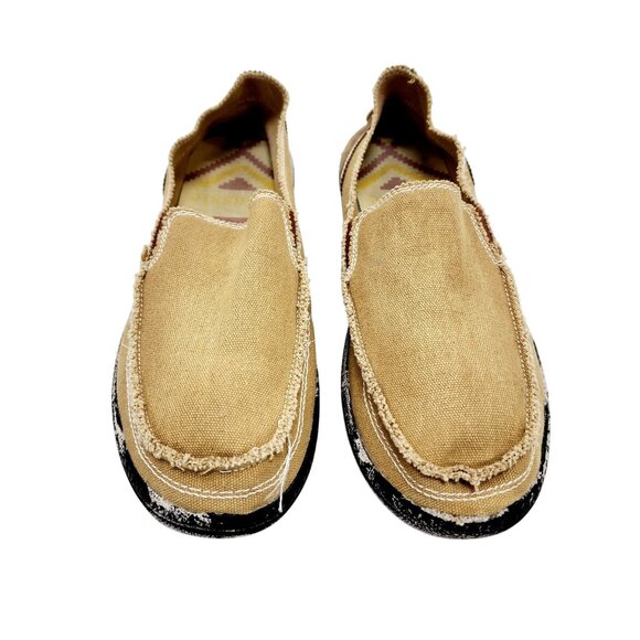 Mens Classic Casual Slip-On Loafers Size M12 brown - Picture 8 of 15